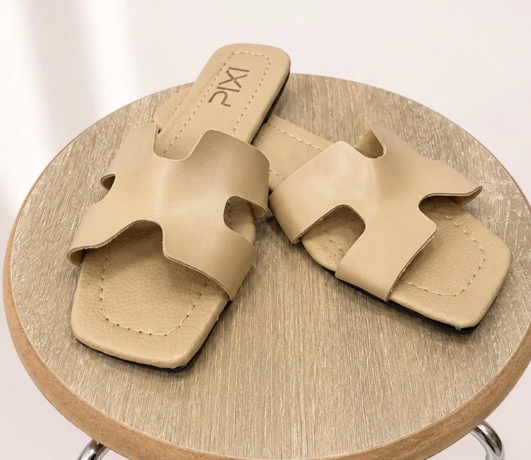 H-Strap Flat Sandal
