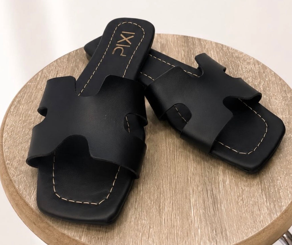 H-Strap Flat Sandal