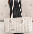 Zara Straw Shoulder Bag