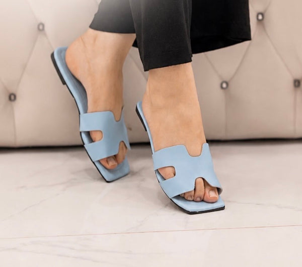 H-Strap Flat Sandal