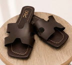 H-Strap Flat Sandal